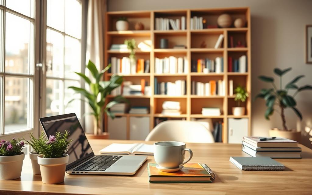 rotina organizada e organização pessoal