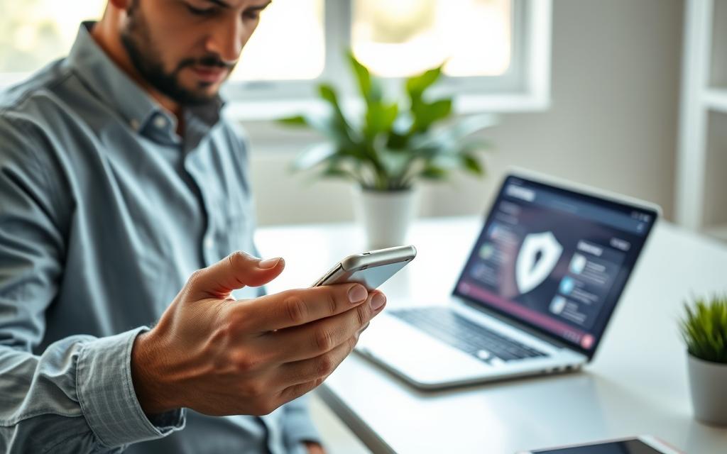 Segurança digital ao usar aplicativos rentáveis para smartphone Segurança digital ao usar aplicativos rentáveis para smartphone