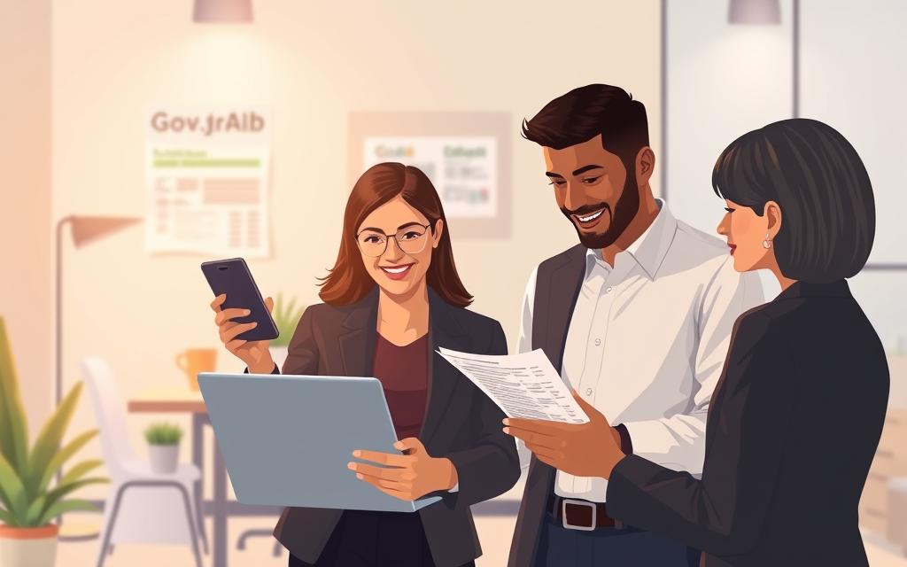 guia solicitar benefícios financeiros