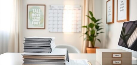 Métodos simples de organização para reduzir estresse e ganhar tempo