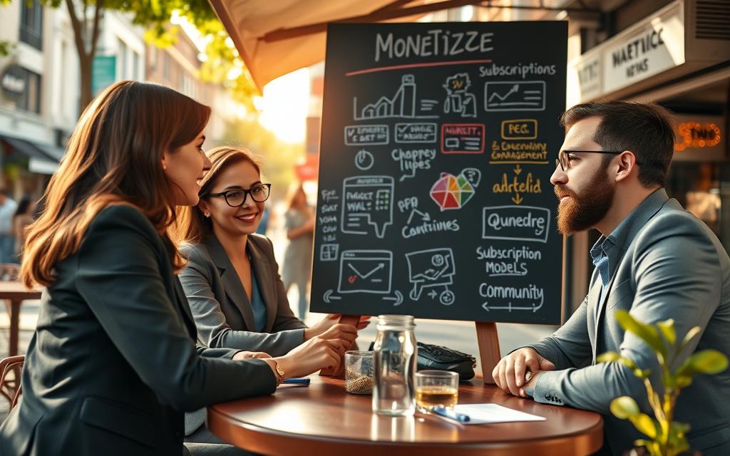 estratégias de monetização