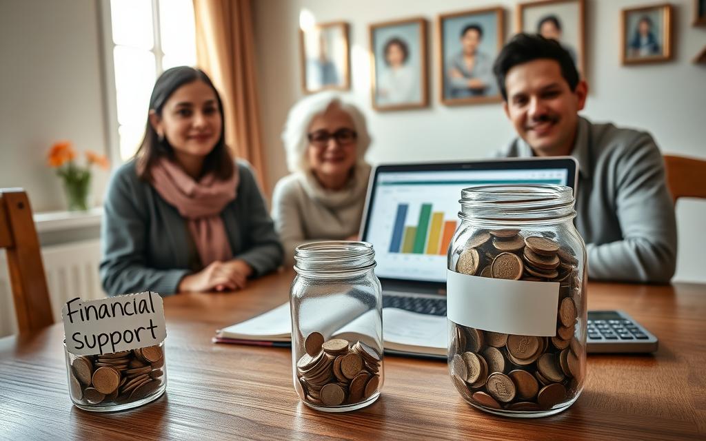 apoio estatal para despesas fixas