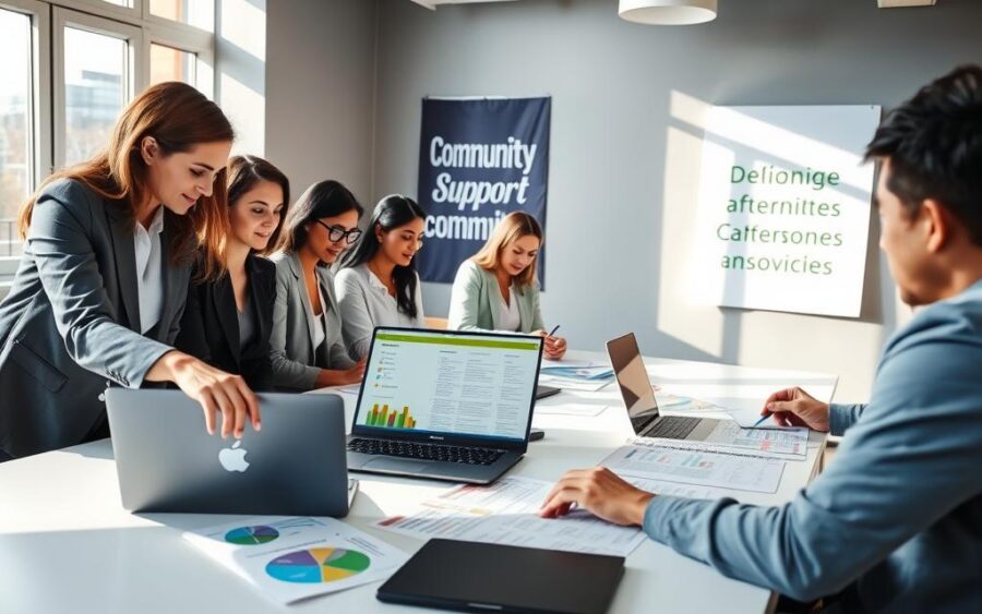 Como descobrir programas de apoio e benefícios ativos
